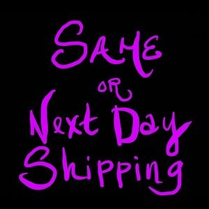 SAME OR NEXT DAY SHIPPING
